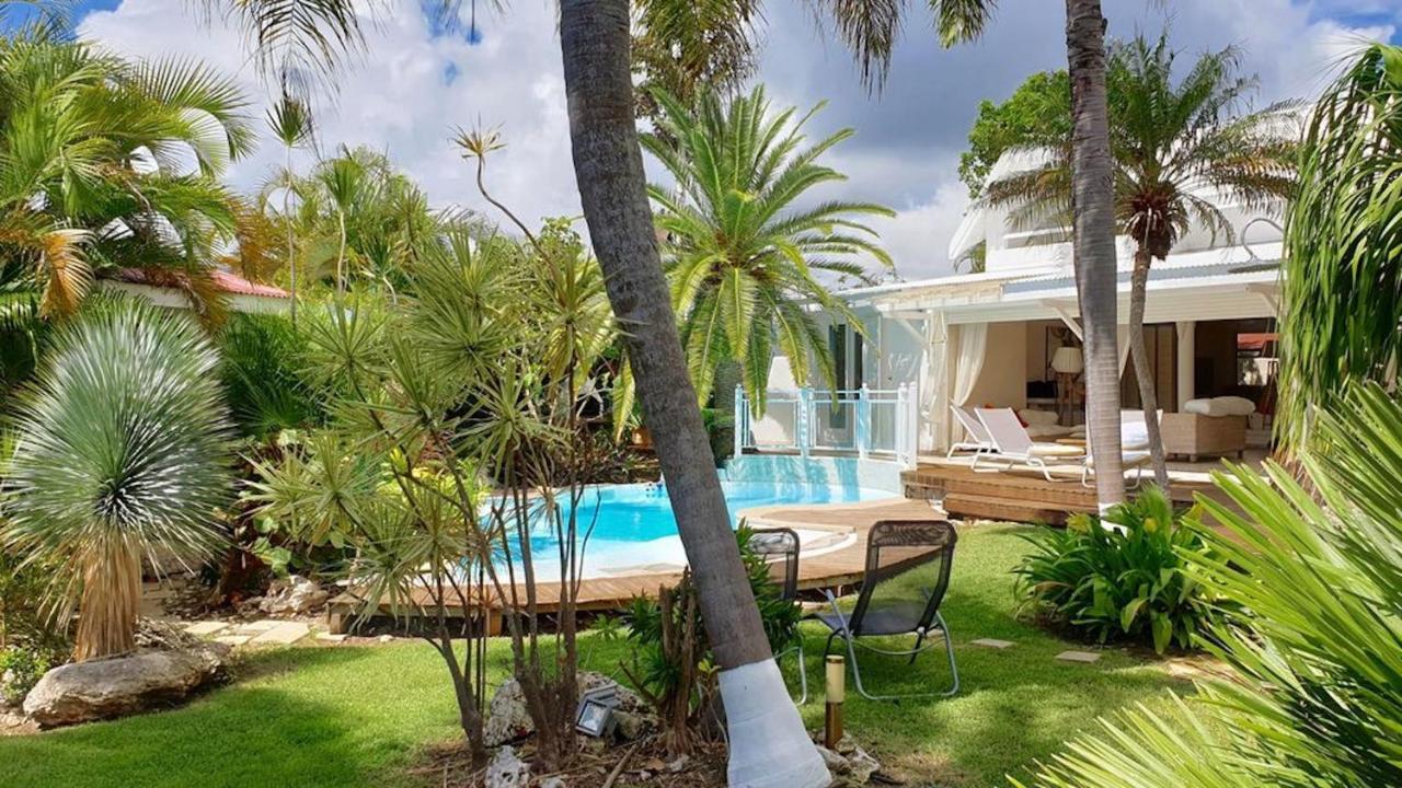 Villa Iguanou Et Piscine En Bord De Mer Proche Plages Marina Et Golf Saint-Francois  Exterior foto